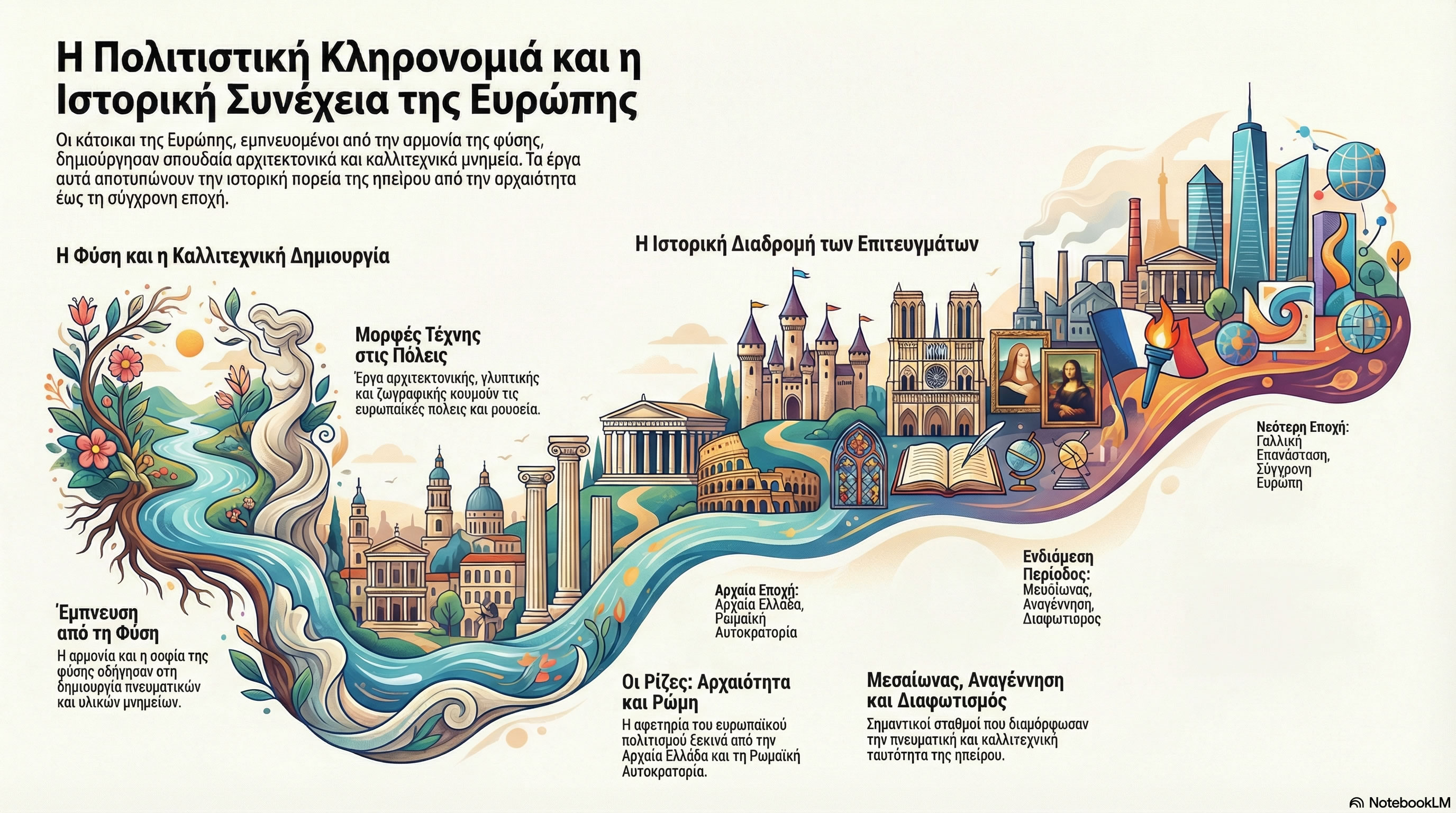 31. Αξιοθέατα, μνημεία και ιστορική συνέχεια των λαών της Ευρώπης