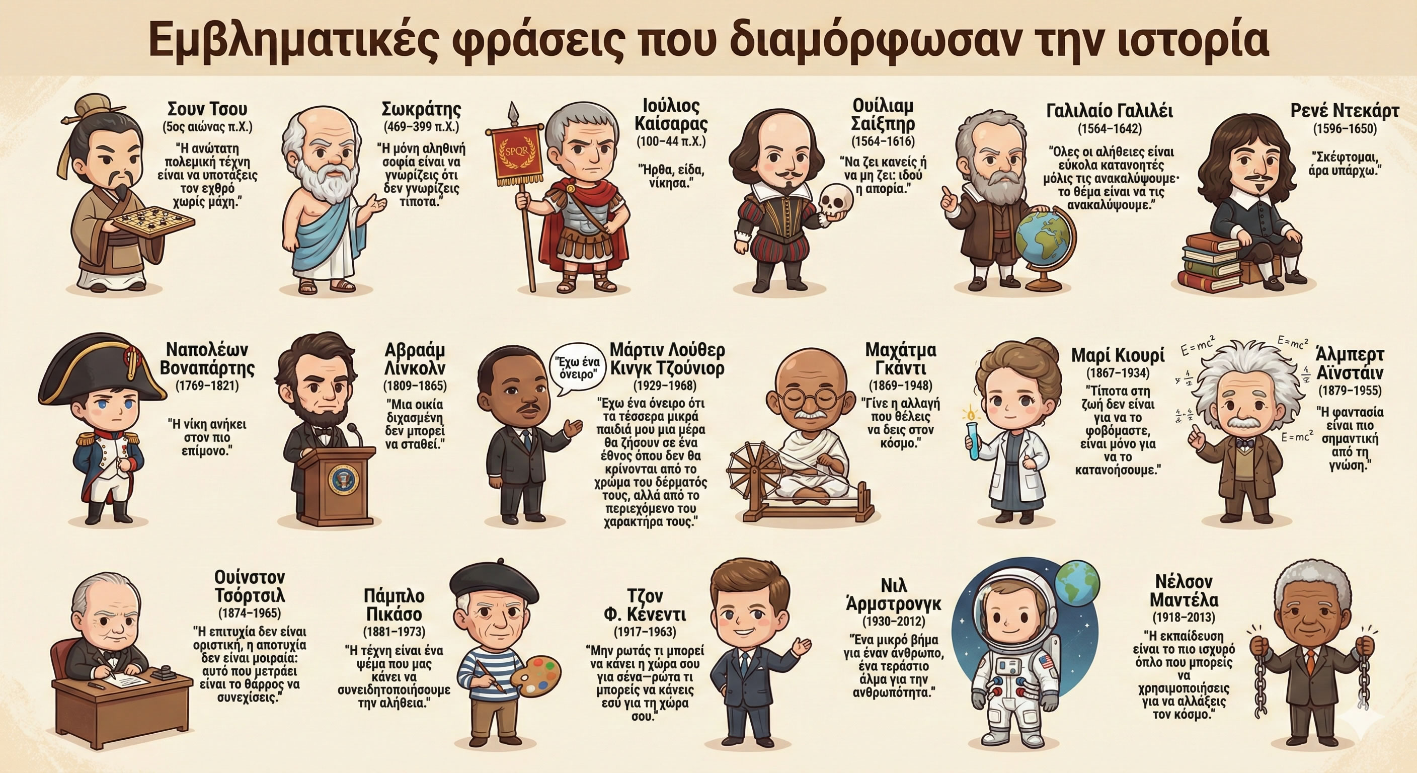 Iconic phrases that shaped history