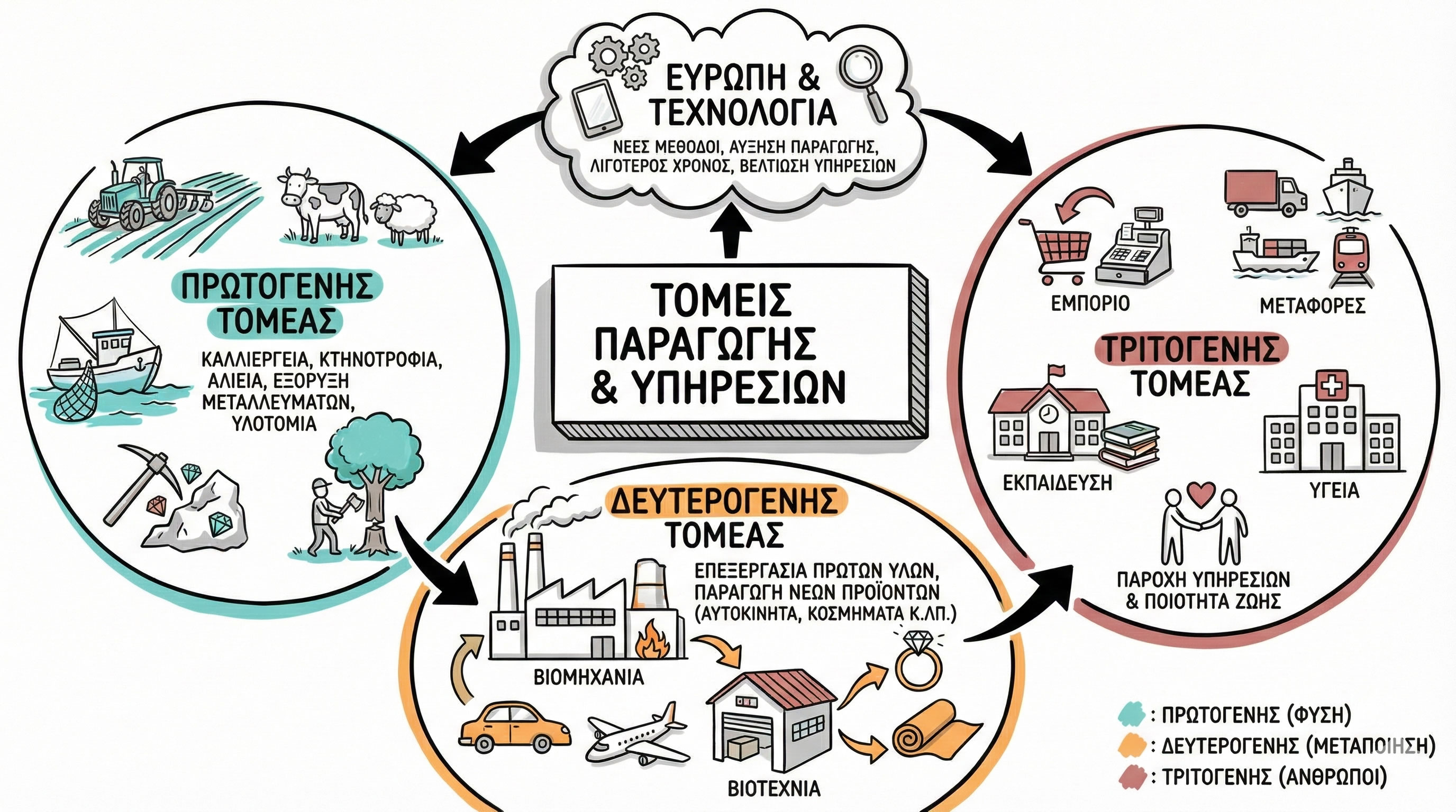 32. Τομείς παραγωγής αγαθών
