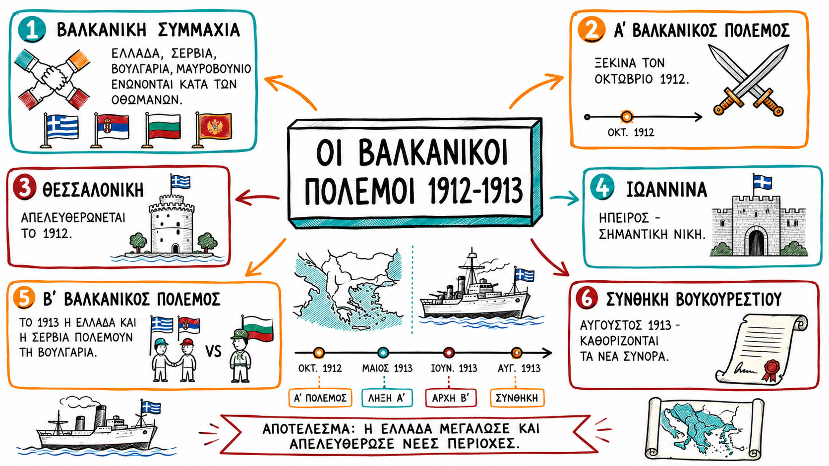 05.03 Οι Βαλκανικοί Πόλεμοι