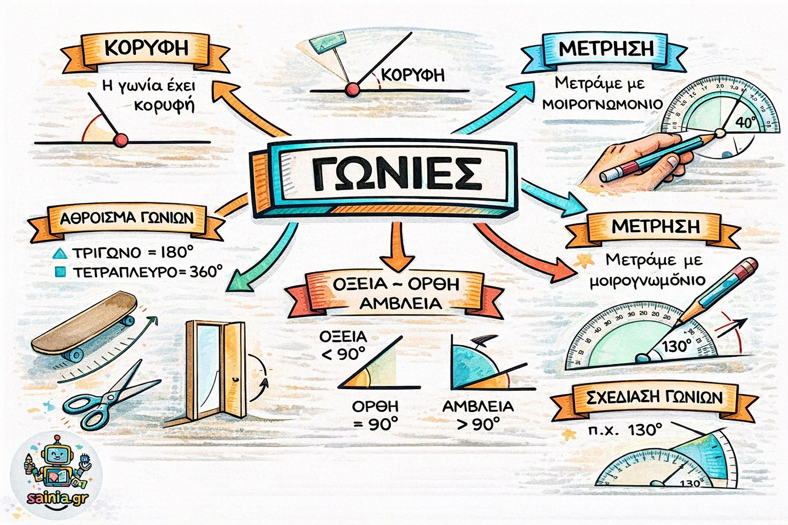 05.57 05.58 Γωνίες Σύγκριση Σχεδίαση