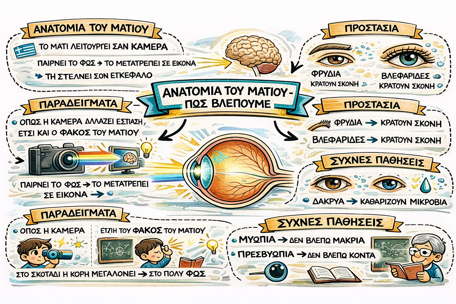 06.05 Ανατομία του ματιού Πώς βλέπουμε