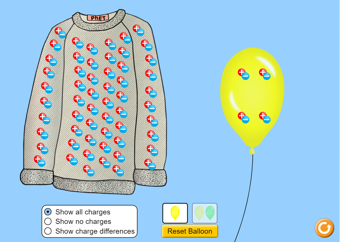 baloons and static electricity
