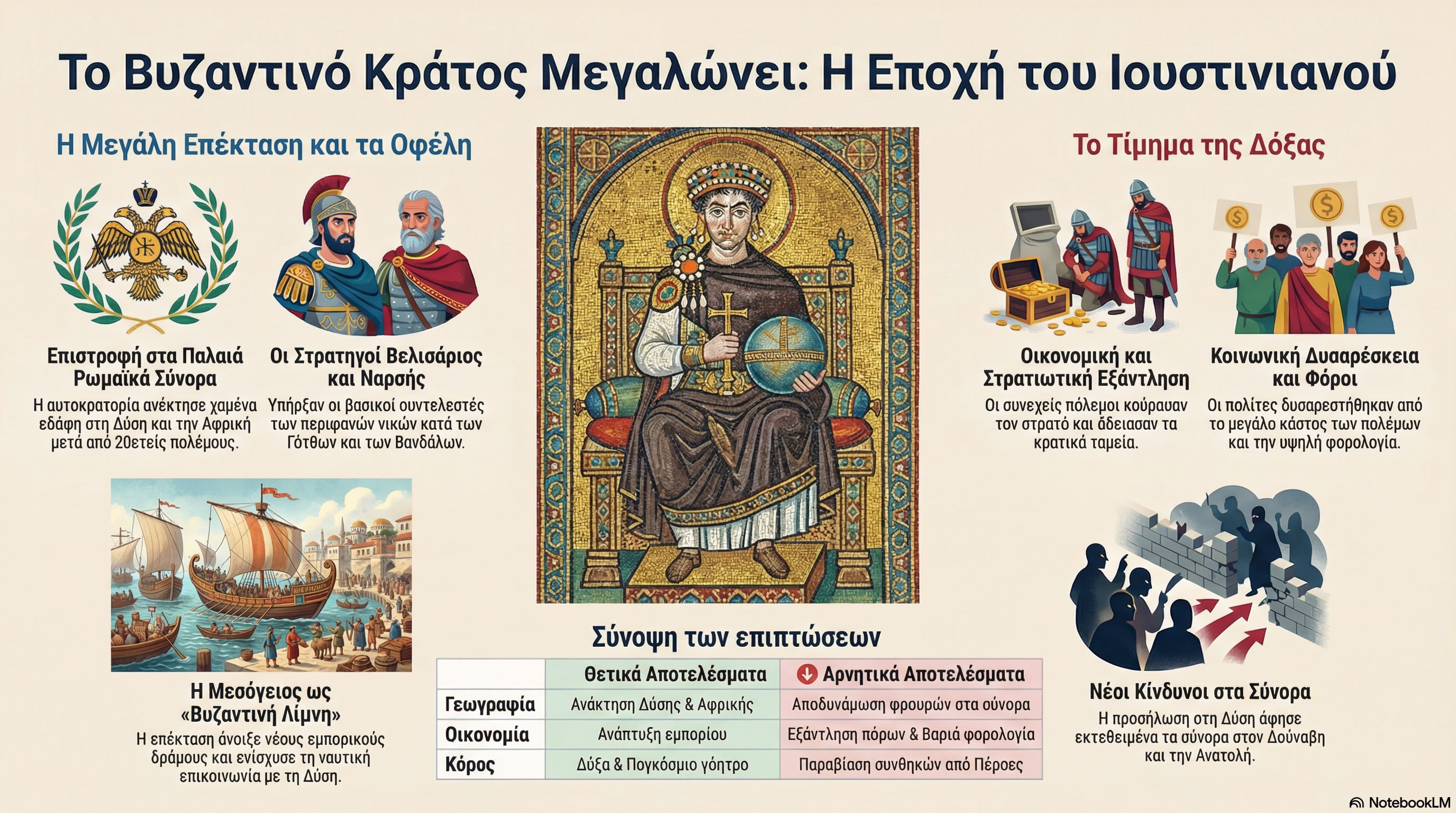 16. Το βυζαντινό κράτος μεγαλώνει και φτάνει στα παλιά σύνορα της αυτοκρατορίας