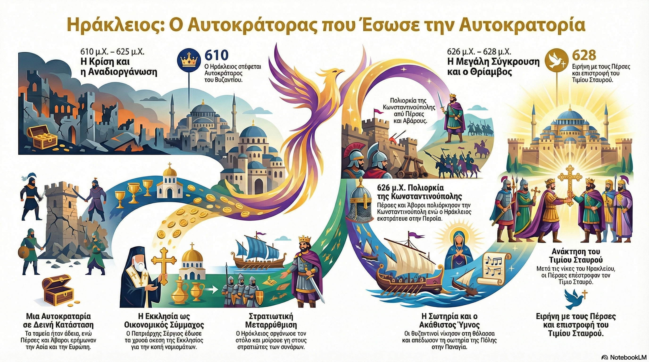 18. Πέρσες και Άβαροι συμμαχούν εναντίον του Βυζαντίου