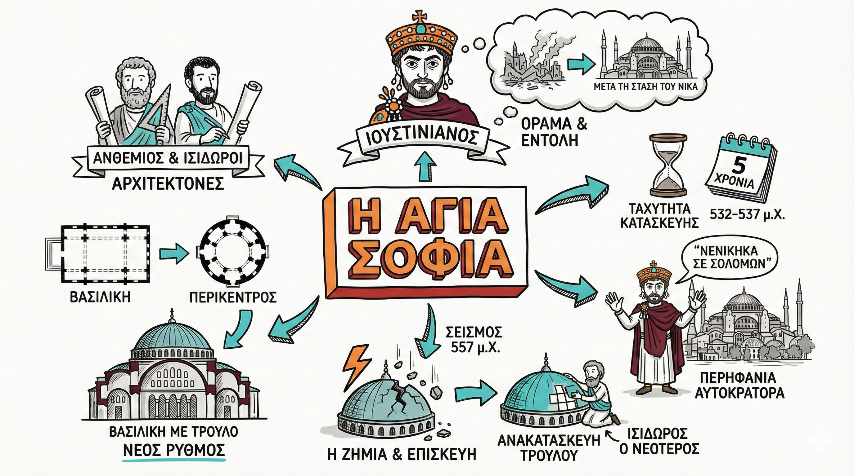 03.15 Η Αγία Σοφία, ένα αριστούργημα της αρχιτεκτονικής