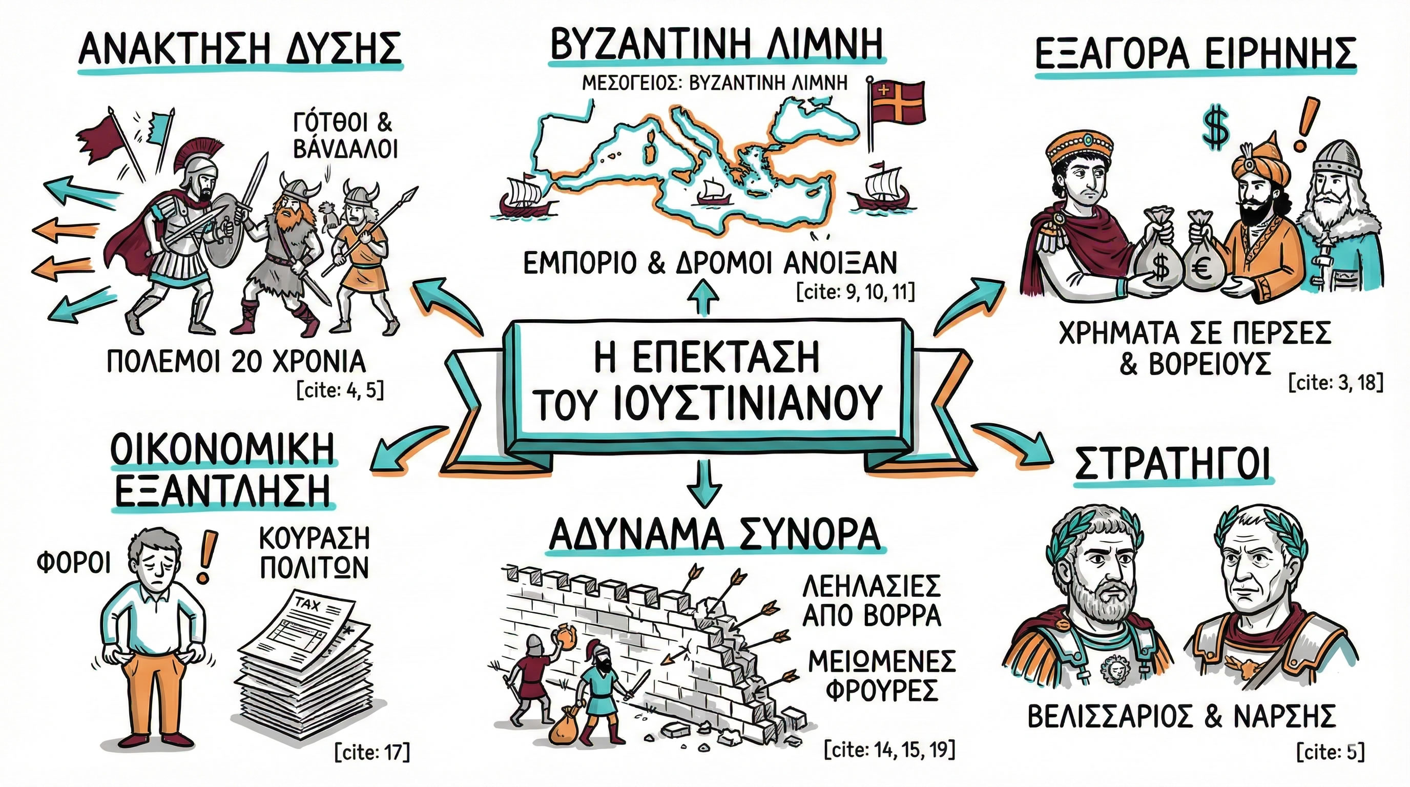 03.16 Το βυζαντινό κράτος μεγαλώνει και φτάνει στα παλιά σύνορα της αυτοκρατορίας