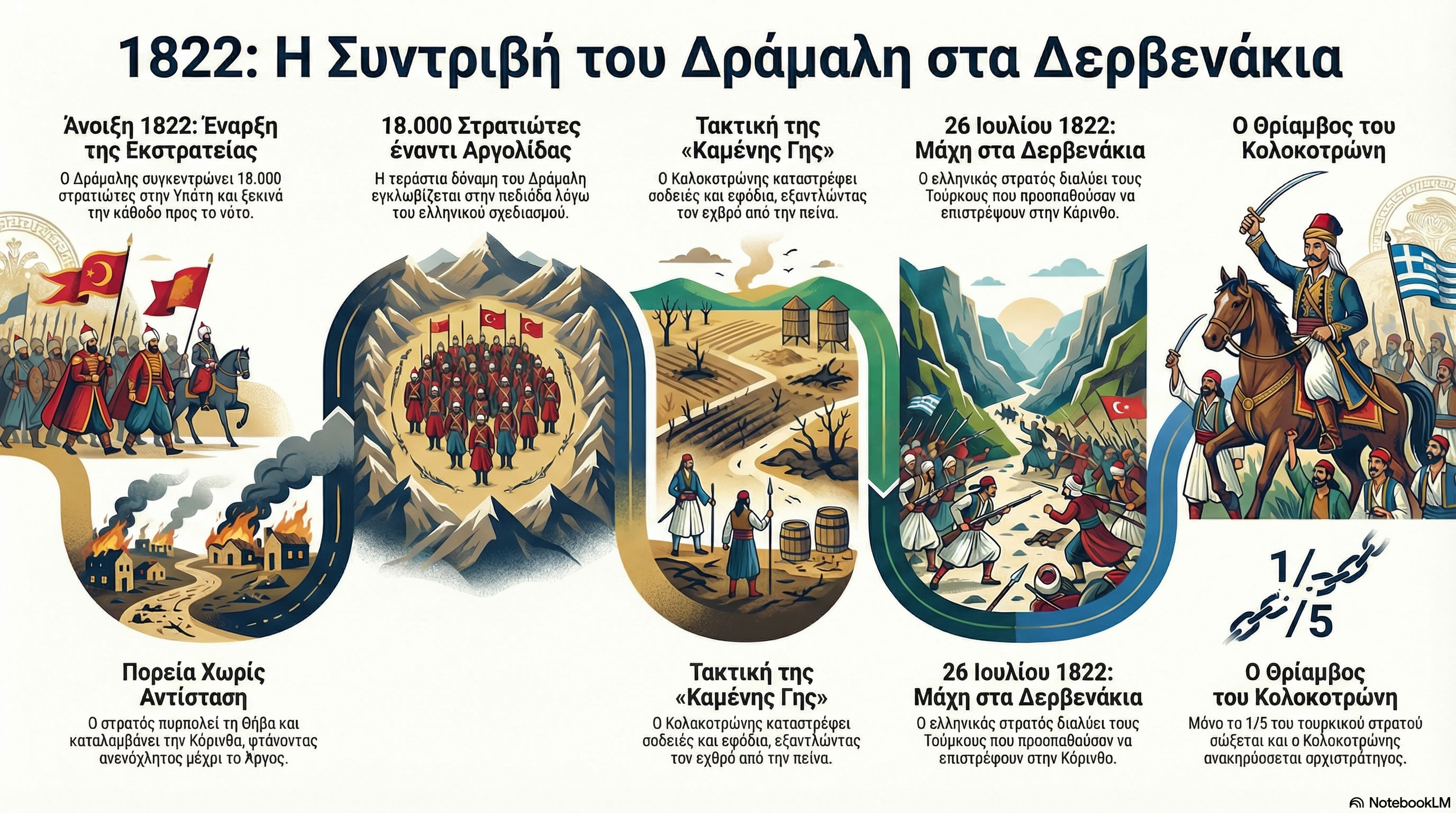 03.09 Η εκστρατεία του Δράμαλη   Δερβενάκια