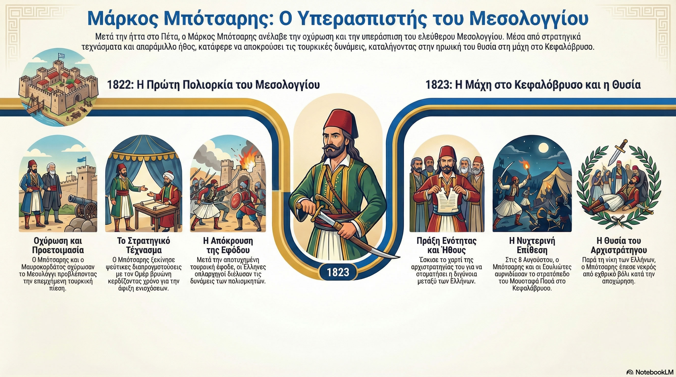 03.10 Ο Μάρκος Μπότσαρης