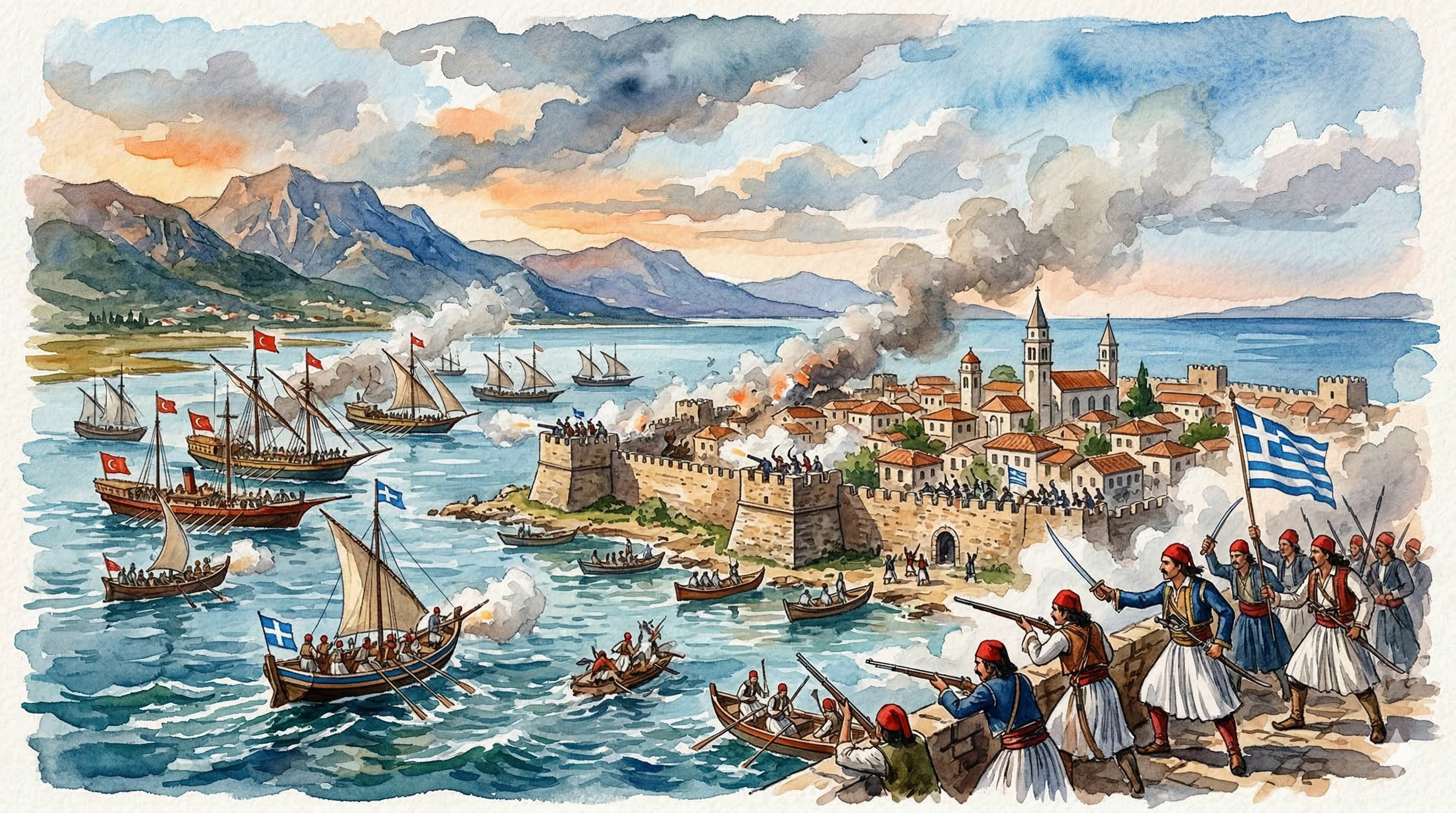 1. Το Μεσολόγγι στον Αγώνα της Ελευθερίας