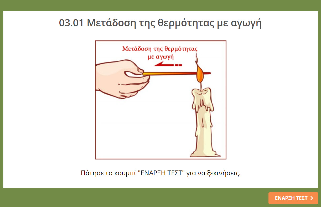metadosi tis thermotitas me agogi