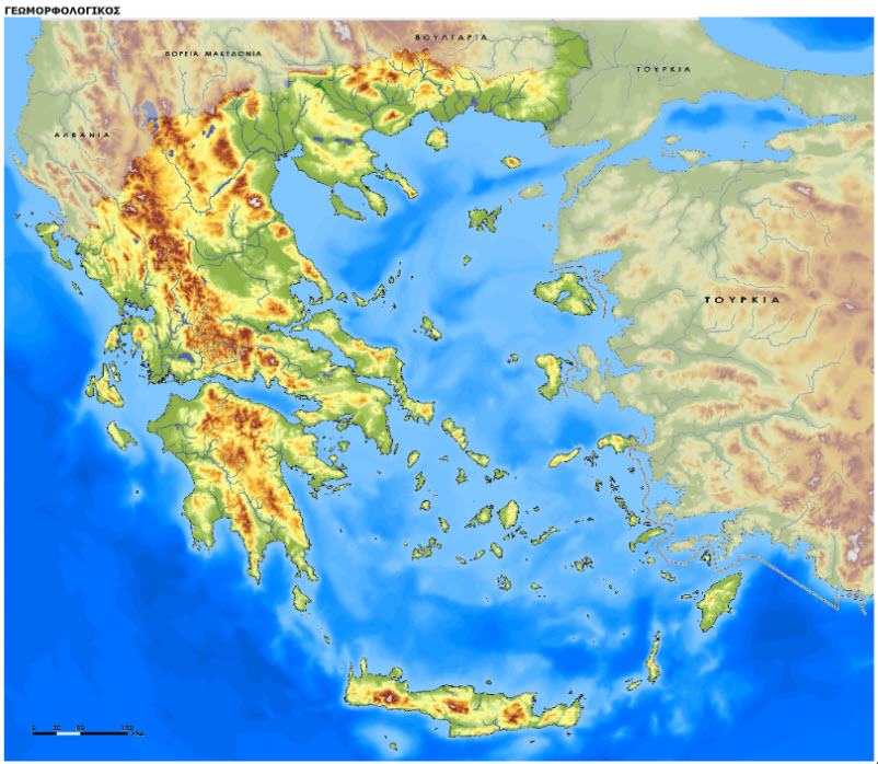 geomorfologikos xartis