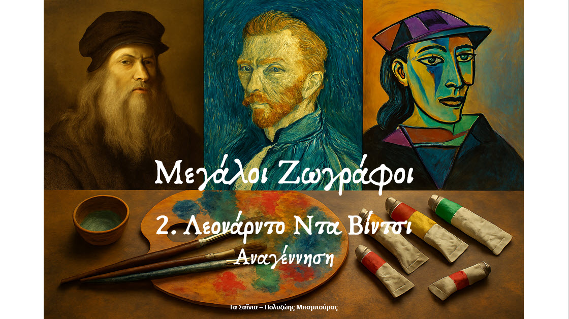 Μεγάλοι Ζωγράφοι   2. Λεονάρντο ντα Βίντσι
