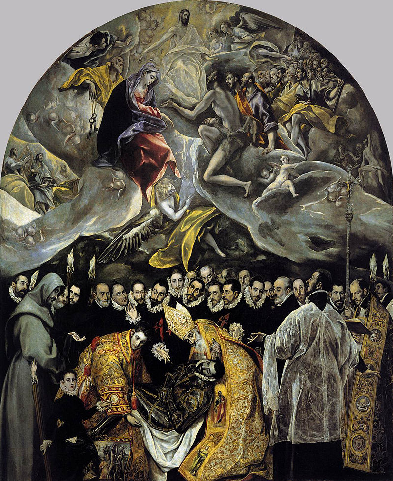 Ελ Γκρέκο   Η ταφή του Κόμη του Οργκάθ   1588